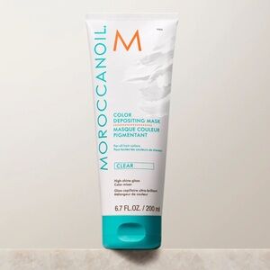 Moroccanoil High Shine Gloss – Color Depositing Mask Clear - New/Sealed